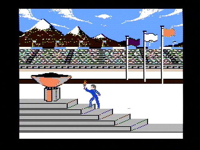 Winter Games screenshot 4 for NES